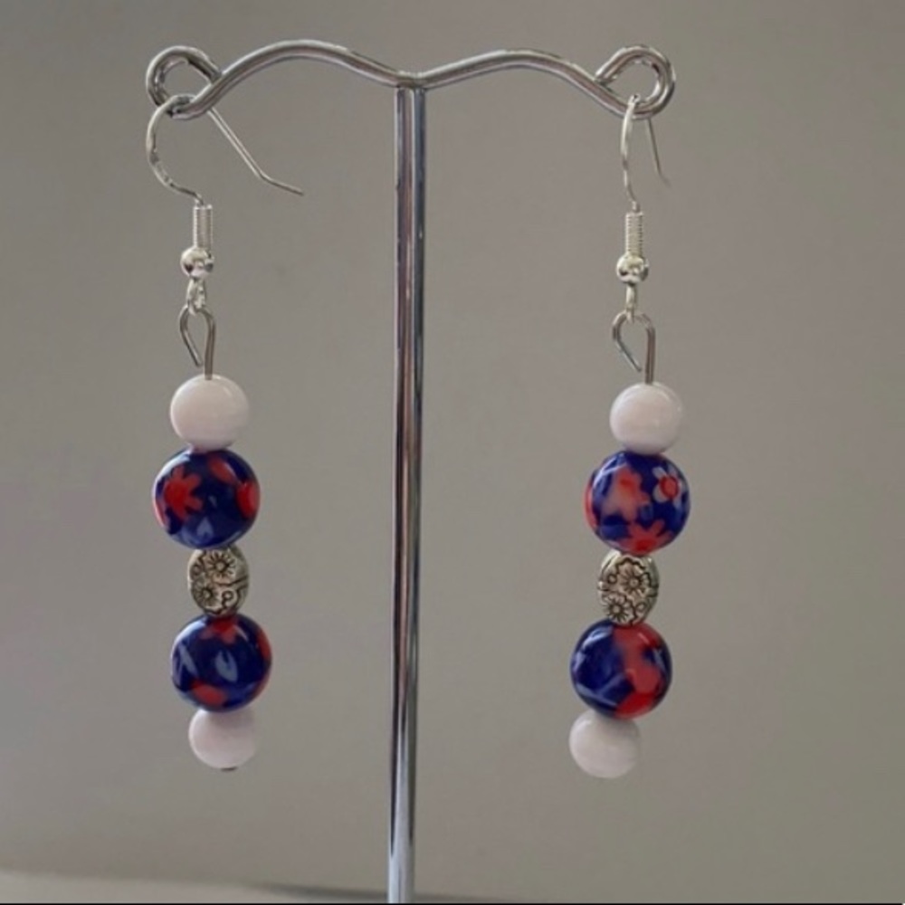 Pretty Asian Flower Earrings